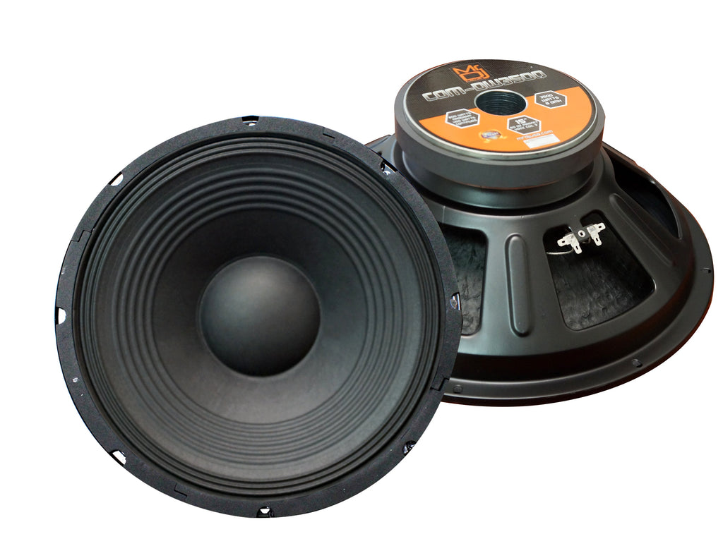 Mr. Dj COMDW3000 15 Inches Pro PA DJ Black Raw Woofer Subwoofer