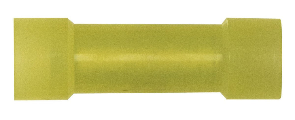 PAC CONBCY 10-12 AWG Yellow Nylon Butt Connectors Value Pack 100 Count