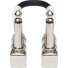 Load image into Gallery viewer, Hosa CPE-606 Guitar Pedalboard Patch Cable - Right Angle to Right Angle - 6 inch (6-pack)