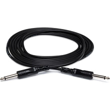Load image into Gallery viewer, Hosa CPP-110 Interconnect Cable - 1/4-inch TS Male to 1/4-inch TS Male - 10 foot