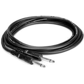 Hosa CPP-101 Interconnect Cable - 1/4-inch TS Male to 1/4-inch TS Male - 1 foot