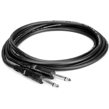 Load image into Gallery viewer, Hosa CPP-103 Interconnect Cable - 1/4-inch TS Male to 1/4-inch TS Male - 3 foot