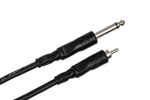Load image into Gallery viewer, Hosa CPR-103R Interconnect Cable Right-angle 1/4-inch TS Male to RCA Male 3 foot
