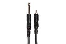 Load image into Gallery viewer, Hosa CPR-103R Interconnect Cable Right-angle 1/4-inch TS Male to RCA Male 3 foot