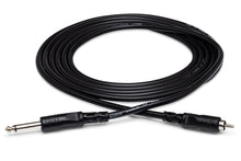 Load image into Gallery viewer, Hosa CPR-103R Interconnect Cable Right-angle 1/4-inch TS Male to RCA Male 3 foot