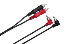 Load image into Gallery viewer, Hosa CRA-202AU Stereo Interconnect Dual RCA Cable - 6.6 foot