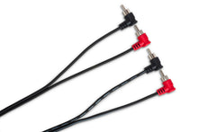 Load image into Gallery viewer, Hosa CRA-202RR Stereo Interconnect Dual Right Angle RCA to Dual Right Angle RCA Cable - 6 foot