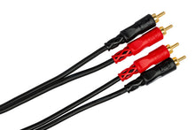 Load image into Gallery viewer, Hosa CRA-202 Stereo Interconnect Dual RCA Cable - 6.6 foot