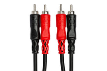 Load image into Gallery viewer, Hosa CRA-206 Stereo Interconnect Dual RCA Cable - 20 foot