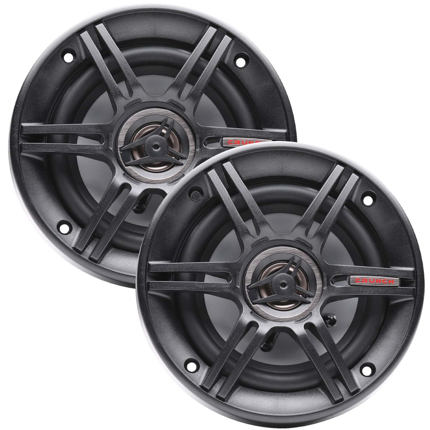 Crunch CS653 300W 6.5" 3-Way CS Series Coaxial Car Speakers