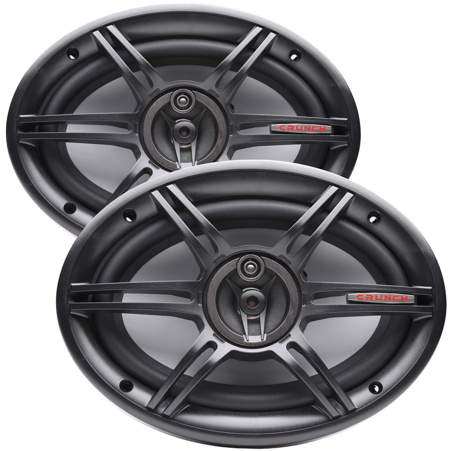 Crunch CS693 800W Peak (400W RMS) 6"x9" CS Series 3-Way Coaxial Car Speakers