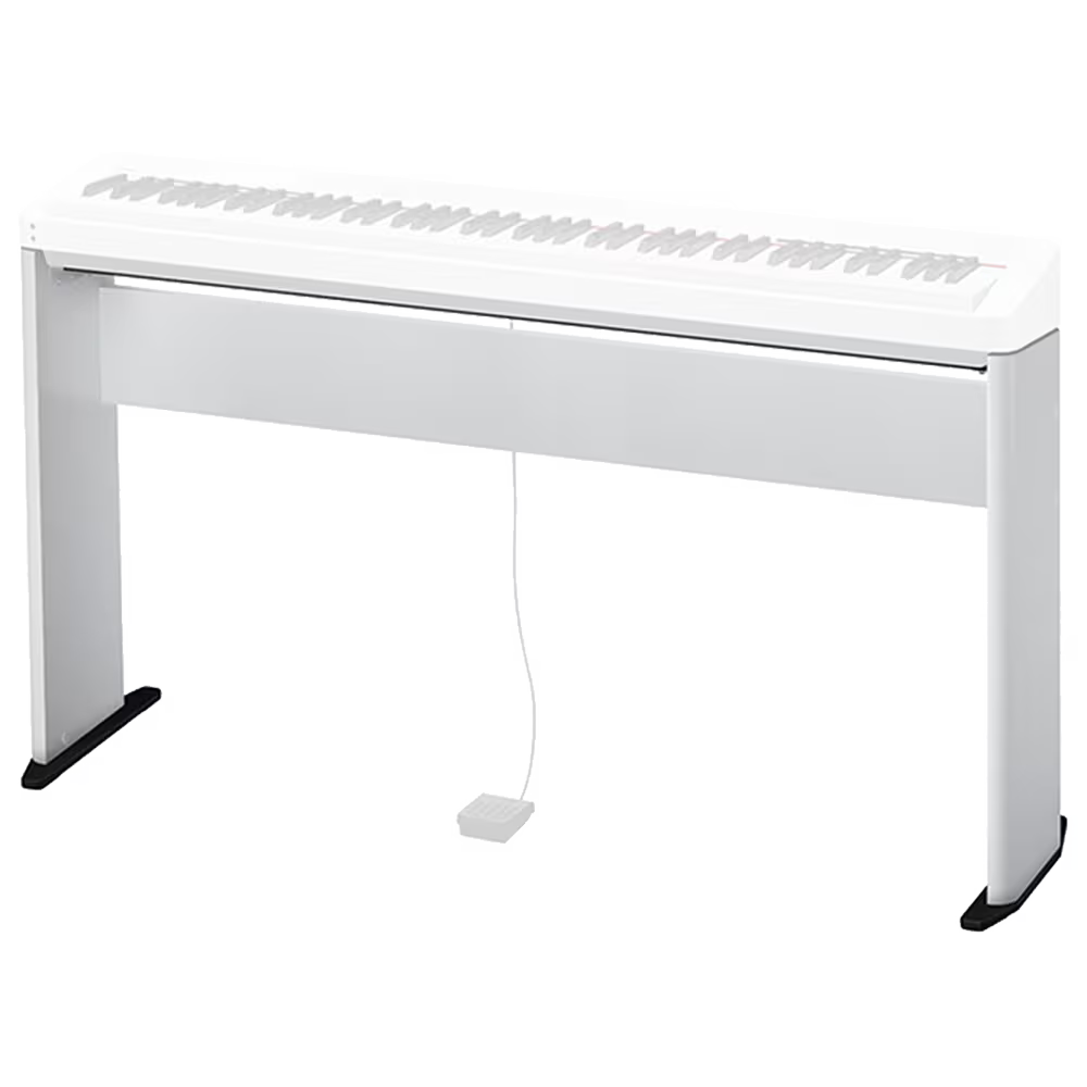 Casio CS68WE Furniture-Style Piano Stand for Privia PX-S Digital Pianos (White)