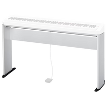 Load image into Gallery viewer, Casio CS68WE Furniture-Style Piano Stand for Privia PX-S Digital Pianos (White)