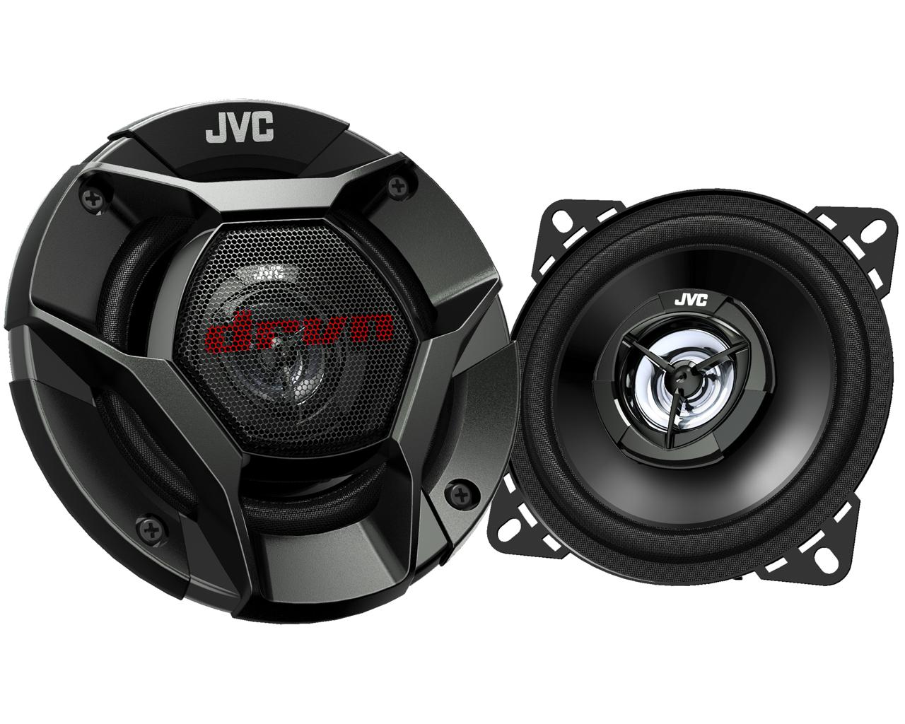 Jvc CS-DR421 440W Peak (70W RMS) 4" DRVN Series 2-Way Coaxial Car Speakers