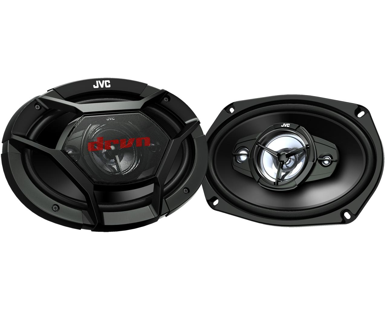 Jvc CS-DR69411000W Peak (140W RMS) 6"x9" DRVN Series 4-Way Coaxial Car Speakers