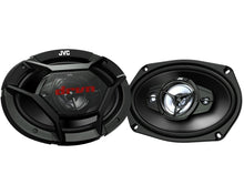 Load image into Gallery viewer, Jvc CS-DR69411000W Peak (140W RMS) 6"x9" DRVN Series 4-Way Coaxial Car Speakers