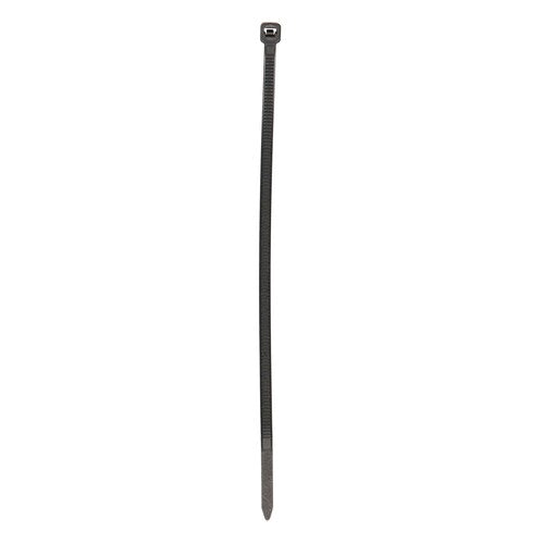 Install Bay CTB6 Cable Tie 6" Black - UV Resistant - 100 Count
