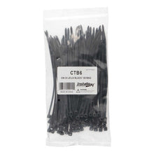 Load image into Gallery viewer, Install Bay CTB6 Cable Tie 6" Black - UV Resistant - 100 Count
