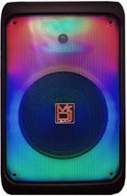 Load image into Gallery viewer, MR DJ CUBE12 12" Rechargeable Portable Karaoke Speaker with Party Flame Lights Microphone TWS USB FM Radio