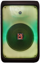 Load image into Gallery viewer, MR DJ CUBE12 12" Rechargeable Portable Karaoke Speaker with Party Flame Lights Microphone TWS USB FM Radio