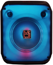 Load image into Gallery viewer, MR DJ CUBE8 8" Portable Karaoke Speaker Flame Lights Microphone TWS USB FM