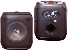 Load image into Gallery viewer, MR DJ CUBE8 8" Portable Karaoke Speaker Flame Lights Microphone TWS USB FM