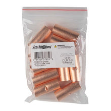 Load image into Gallery viewer, Install Bay CUR1-0 Copper Uninsulated Butt Connector 1/0 Gauge Package of 10
