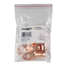 Load image into Gallery viewer, Install Bay CUR1012 Copper Uninsulated Ring Terminal 1/0 Gauge 1/2" 5/PK
