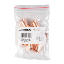 Load image into Gallery viewer, Install Bay CUR1014 Copper Uninsulated Ring Terminal 1/0 Gauge 1/4" 5/PK