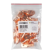 Load image into Gallery viewer, Install Bay CUR410 Copper Uninsulated Ring Terminal 4 Gauge #10