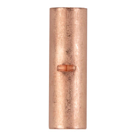 Install Bay CUR4 Copper Uninsulated Butt Connector 4 Gauge Package of 25