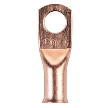 Load image into Gallery viewer, Install Bay CUR614 Copper Uninsulated Ring Terminal 6 Gauge 1/4 inch