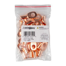Load image into Gallery viewer, Install Bay CUR6516 Copper Uninsulated Ring Terminal 6 Gauge 5/16 inch