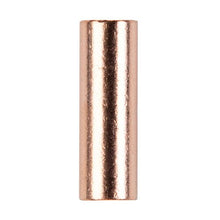 Load image into Gallery viewer, Install Bay CUR6 Copper Uninsulated Butt Connector 6 Gauge Package of 25