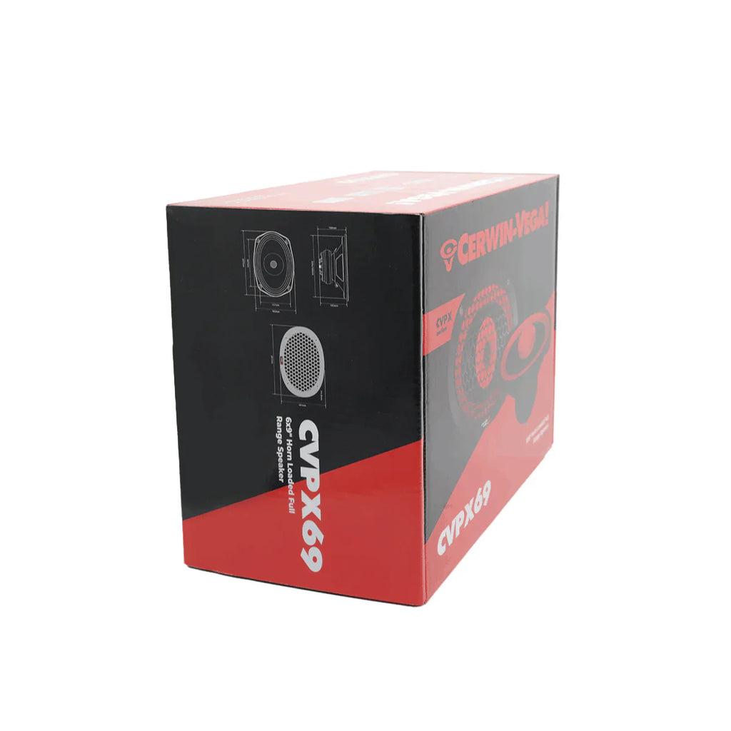 Cerwin Vega CVPX69 CVPX Series 6"x9" 2-Way Full Range Speaker w/Horn Tweeter