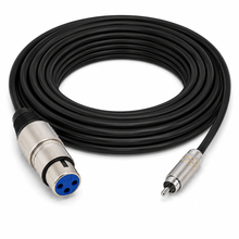 Load image into Gallery viewer, MR DJ CXFR12 12-Foot XLR Female to RCA Male Professional Audio Cable
