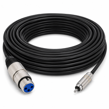 Load image into Gallery viewer, MR DJ CXFR25 25-Foot XLR Female to RCA Male Professional Audio Cable