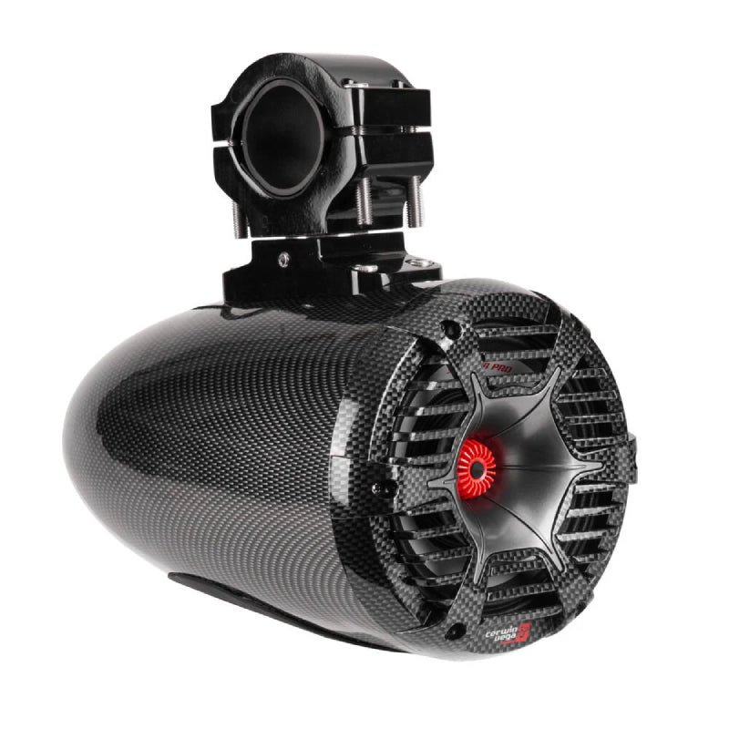 Cerwin Vega SPMT65SCFB RPM Stroker Pro Series 6.5" 400W Peak Power Handling, 3-Way Marine Tower Speakers