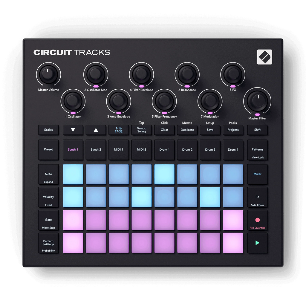 Novation CIRCUIT-TRACKS Circuit Tracks Groovebox