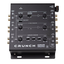 Load image into Gallery viewer, Crunch Ground Pounder CRXR 2-way/3-way active x-over with bass remote control.