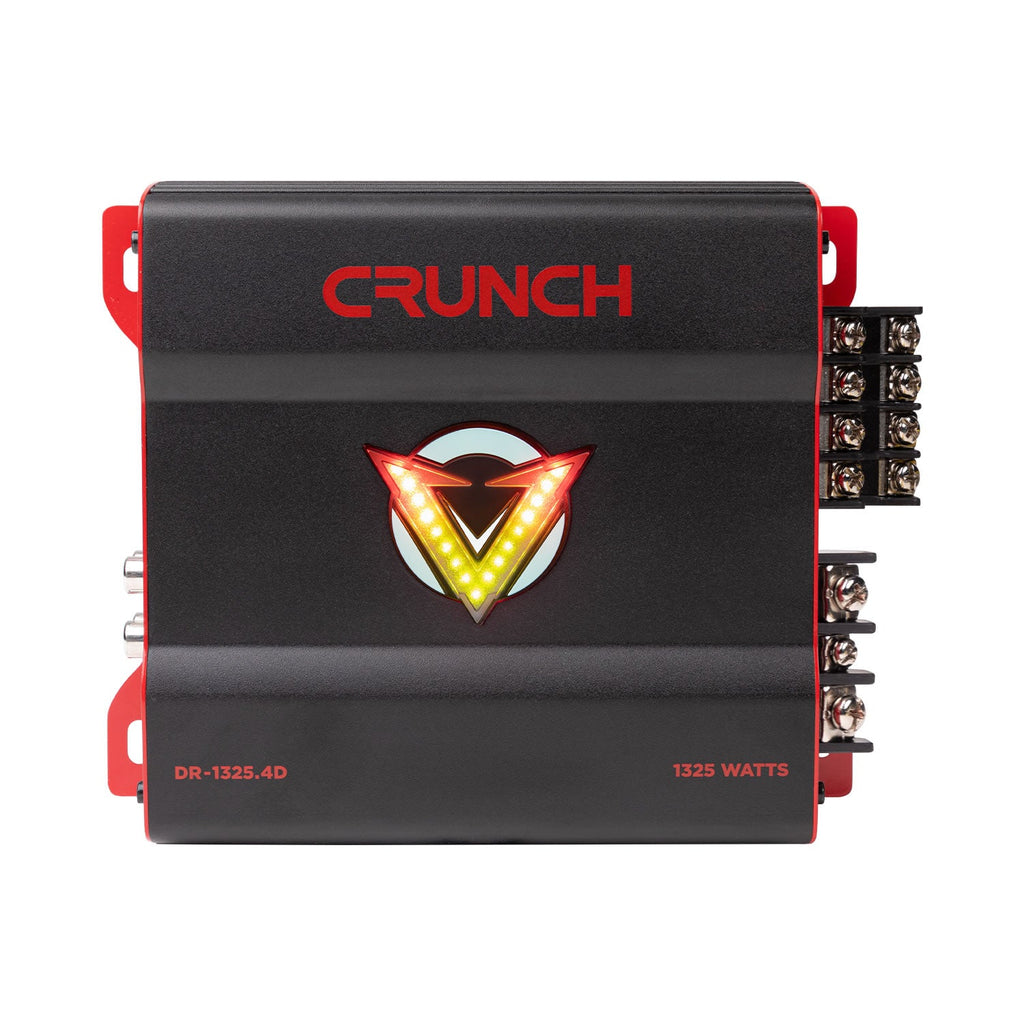 Crunch DR-1325.4D V-DRIVE 1325 Watt Four Channel Amplifier