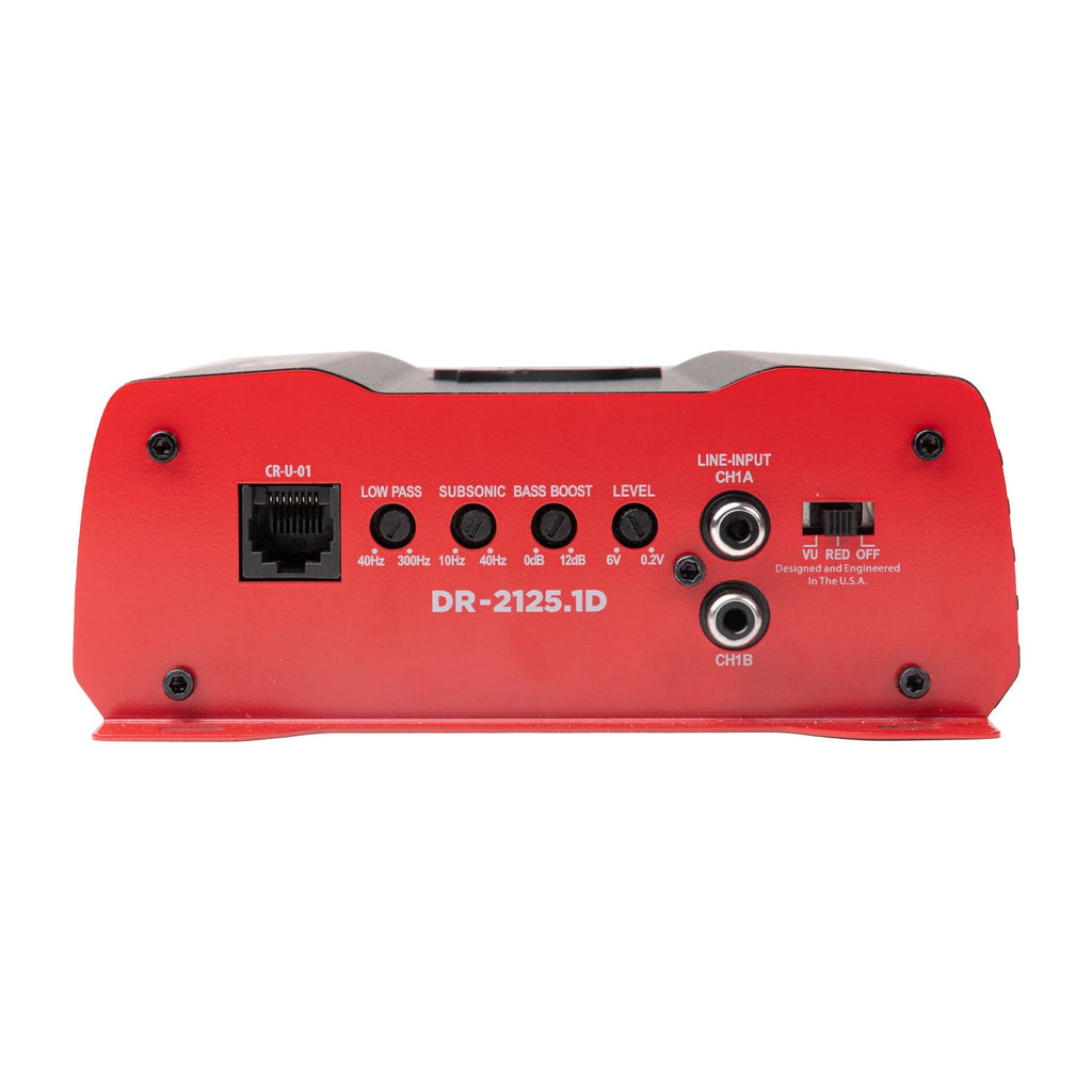 Crunch DR-2125.1D V-DRIVE 2125 Watt Mono Block Amplifier