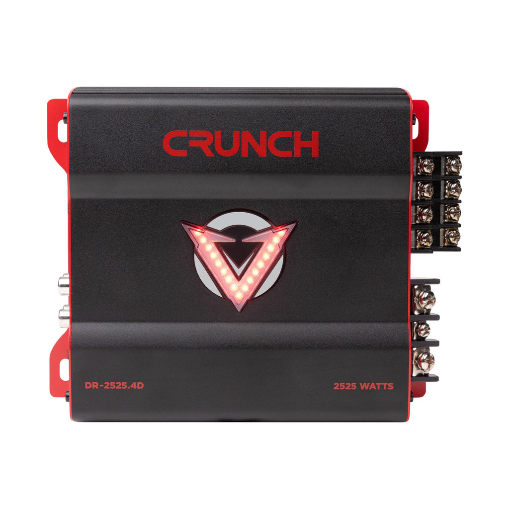 Crunch DR-2525.4D V-DRIVE 2525 Watt Four Channel Amplifier