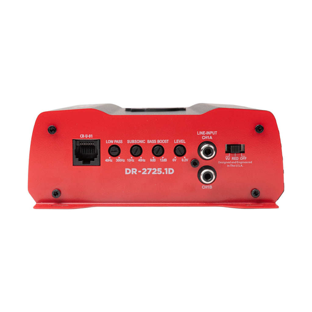 Crunch DR-2725.1D V-DRIVE 2725 Watt Mono Block Amplifier