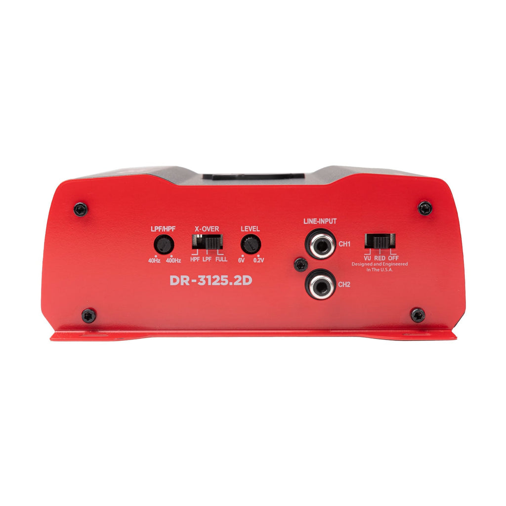Crunch DR-3125.2D V-DRIVE 3125 Watt Two Channel Amplifier