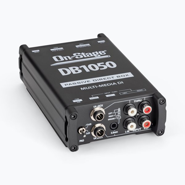On-Stage DB1050 Passive Multimedia DI Box