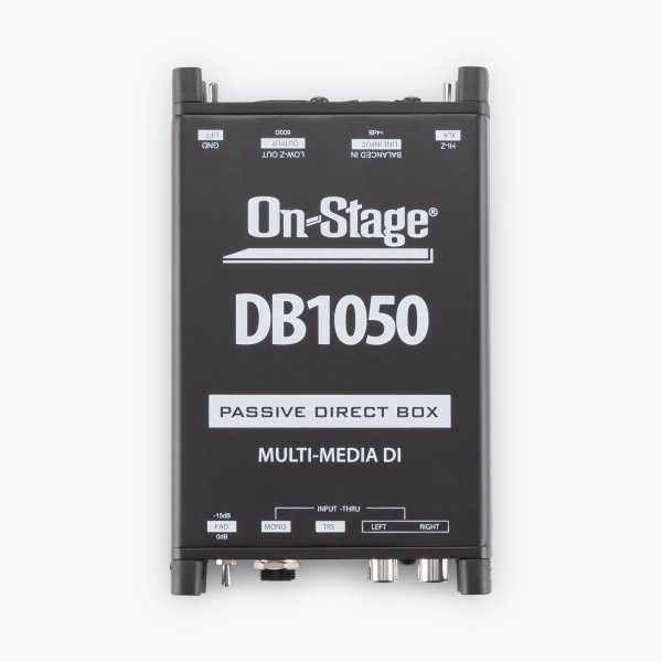 On-Stage DB1050 Passive Multimedia DI Box