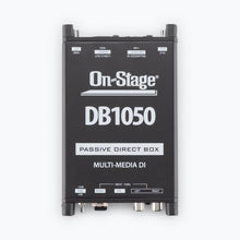 Load image into Gallery viewer, On-Stage DB1050 Passive Multimedia DI Box