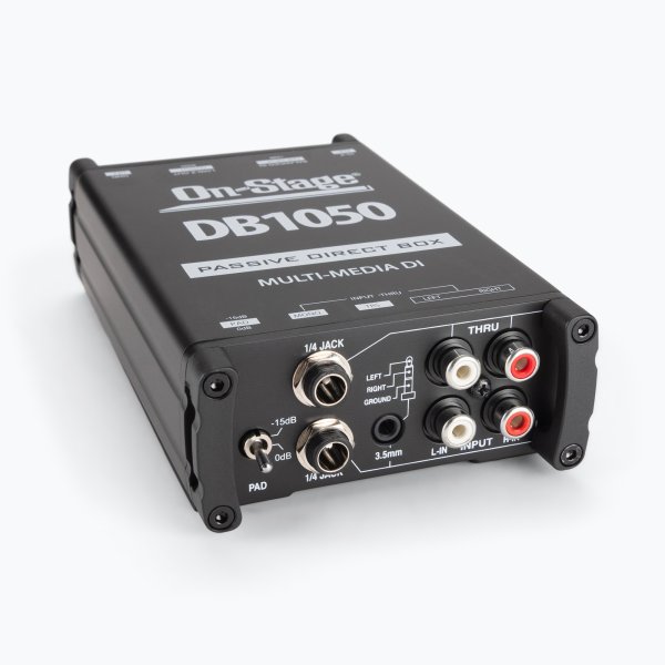 On-Stage DB1050 Passive Multimedia DI Box