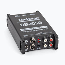 Load image into Gallery viewer, On-Stage DB2050 Active Stereo Multimedia DI Box